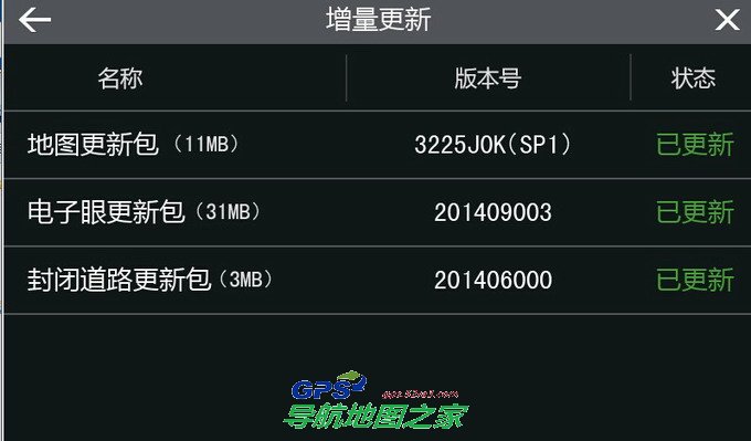 凯立德2014夏季版更新界面