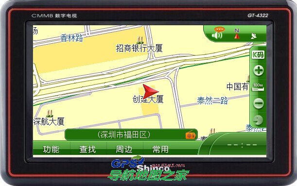 凯立德V5.0万和PA08普清版 开机界面图