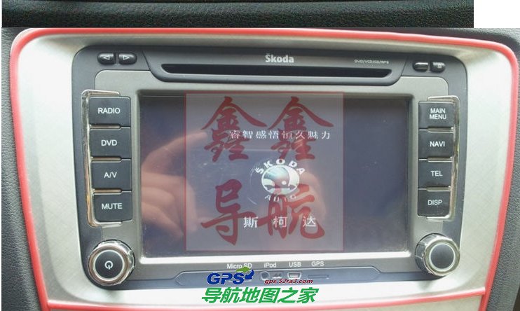 大众原厂导航图二