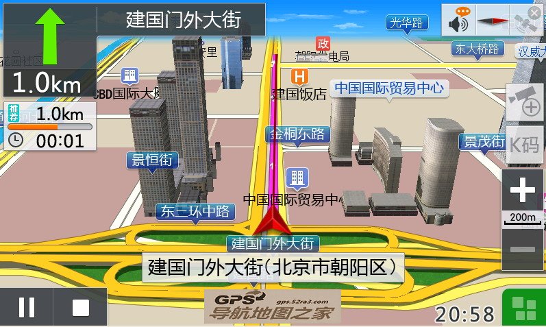 _凯立德2015年首张地图懒人包3D模拟导航