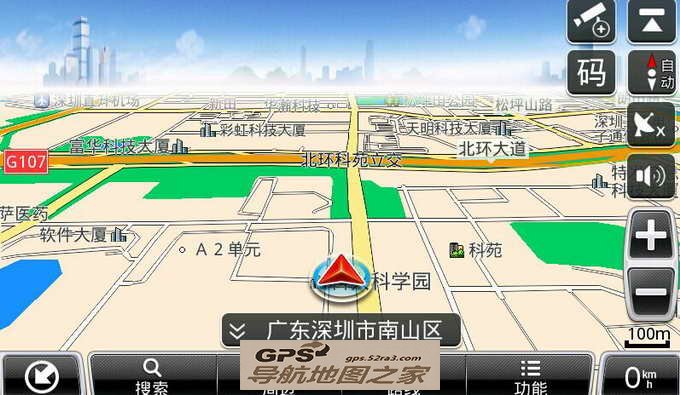 图吧车载导航地图懒人包主界面截图