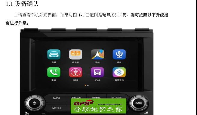 瑞风S3二代北斗导航江淮4S店易图通懒人包