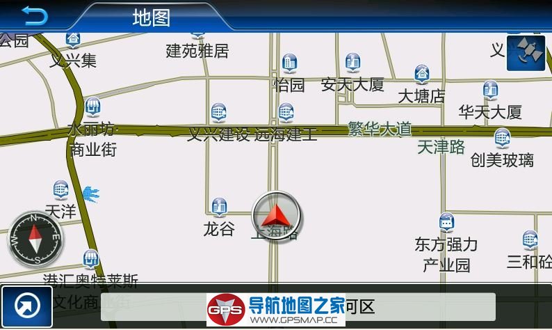 和悦北斗导航专用美行易图通17Q1地图