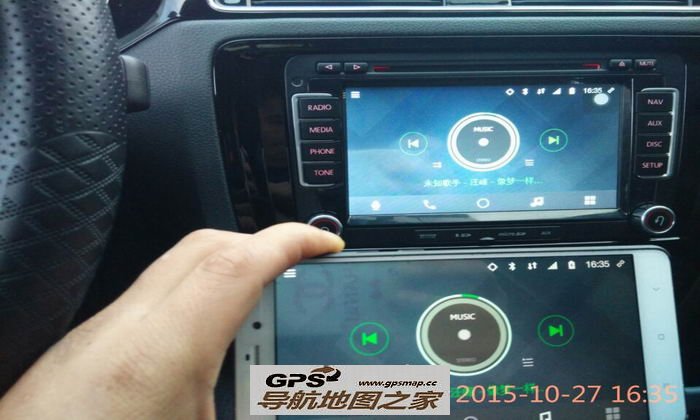小米NOET与德赛西威3211A同屏互联
