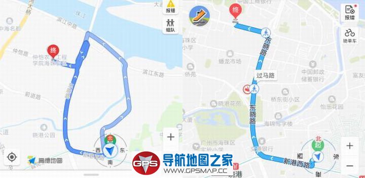 手机导航地图百度 高德 腾讯都为我们规划了什么路